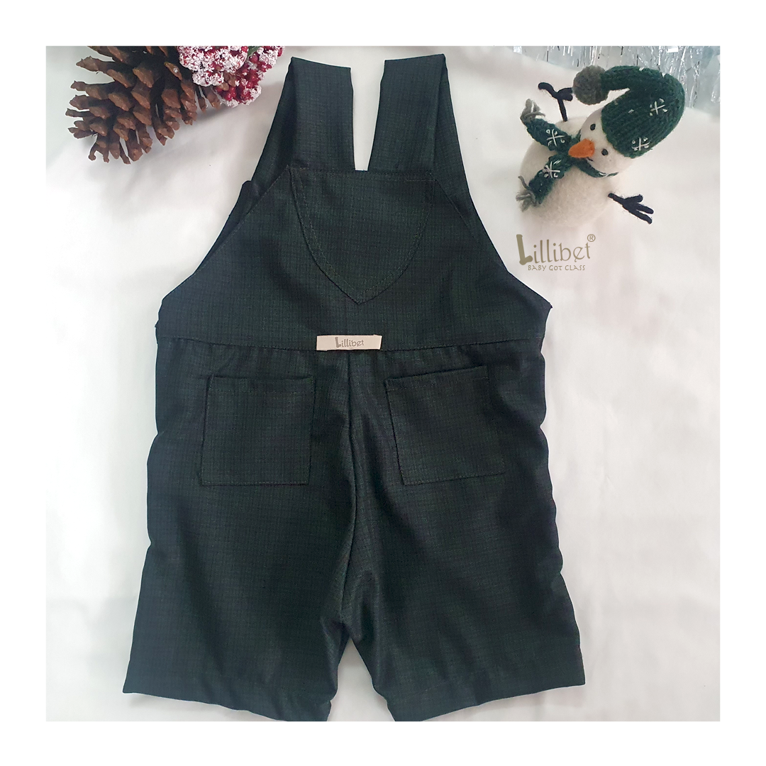 Emerald Tartan Dungarees