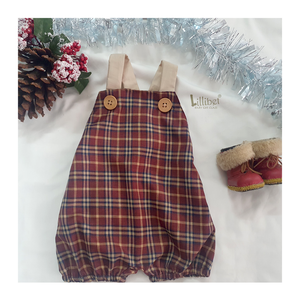 Jasper Tartan Romper