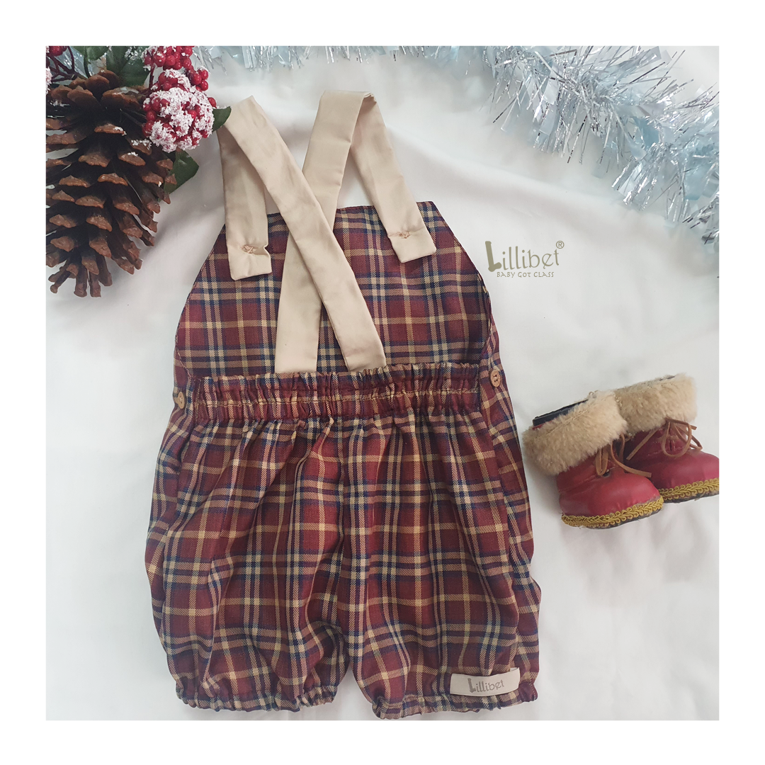 Jasper Tartan Romper