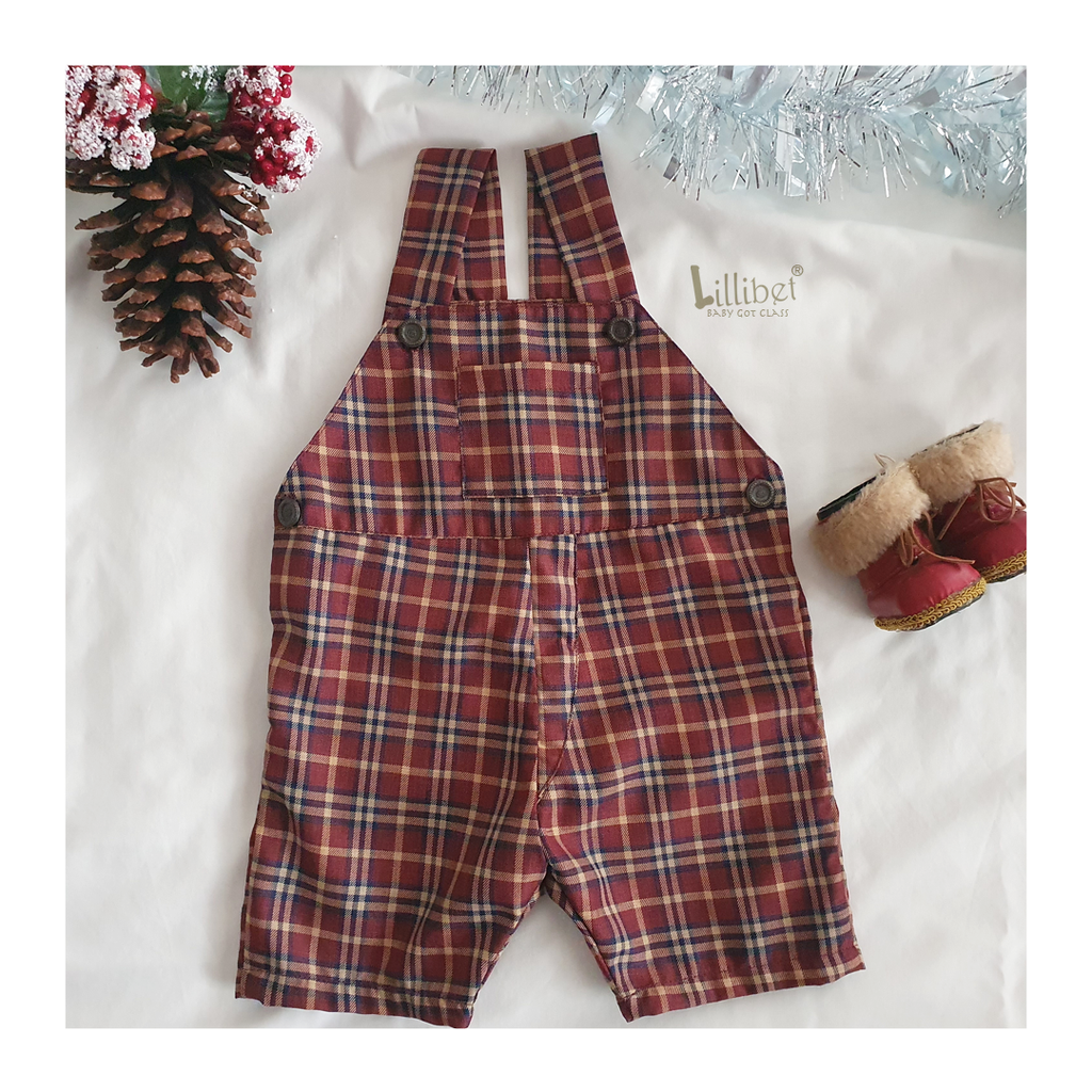 Jasper Tartan Dungarees