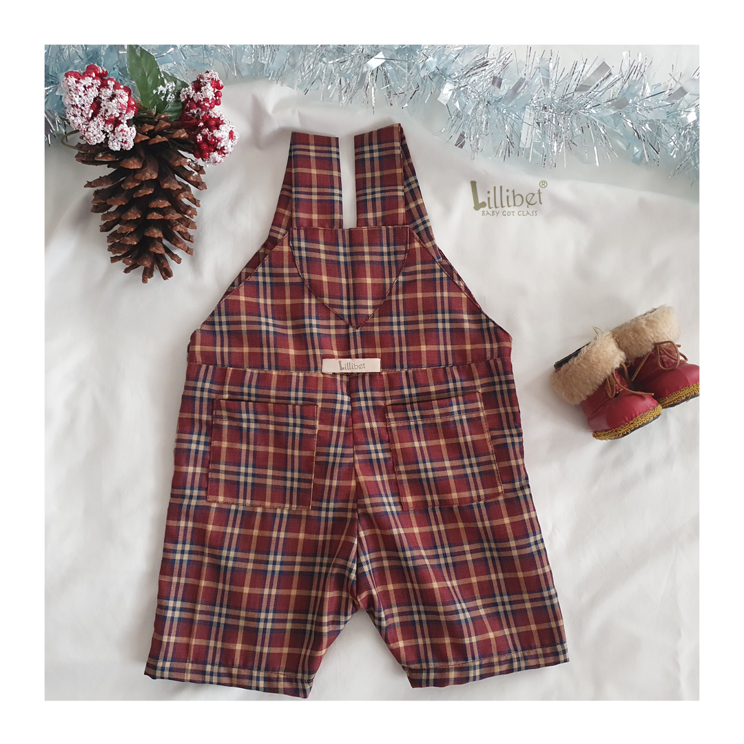 Jasper Tartan Dungarees