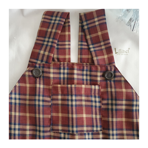 Jasper Tartan Dungarees